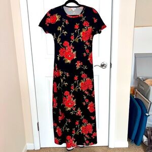 Short Sleeve Maxi Dress